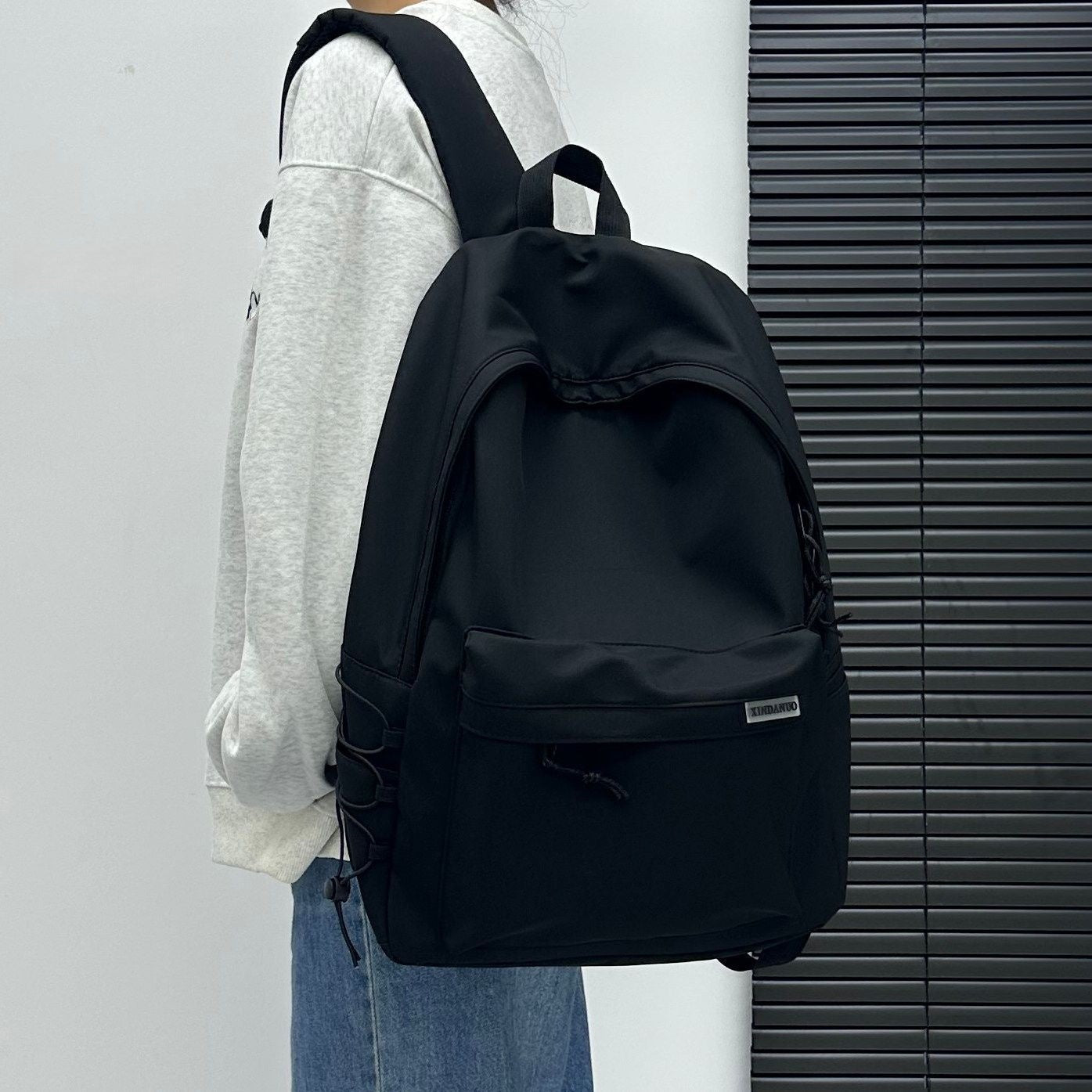 Simple Casual Nylon Backpack