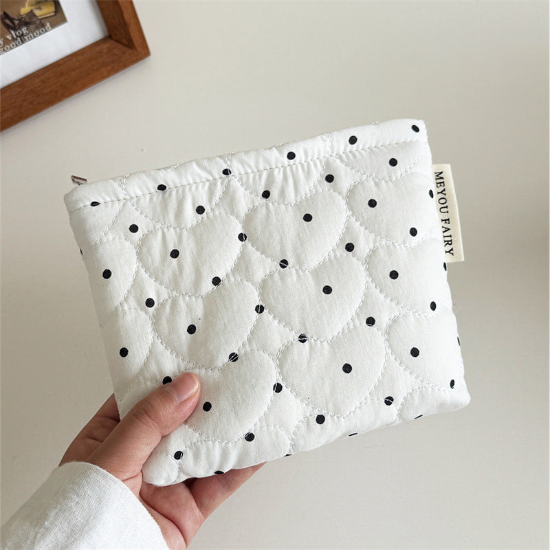 Polka Dot Foldable Handbag