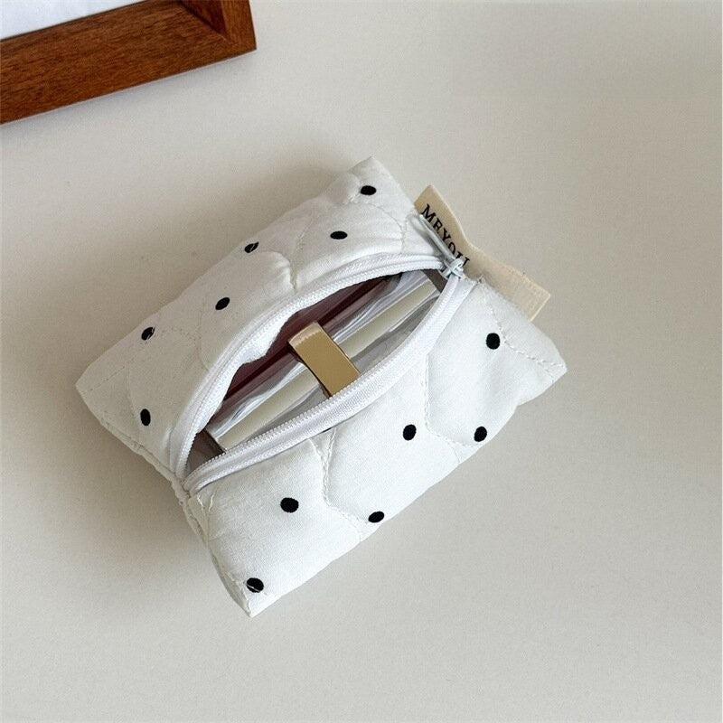 Polka Dot Foldable Handbag