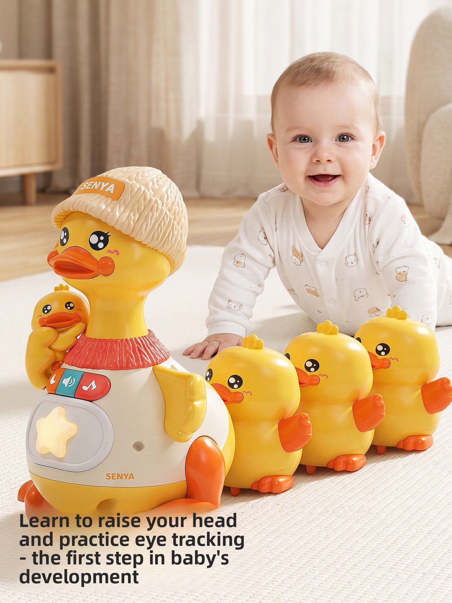 Swinging Duck Baby Developmental Toy
