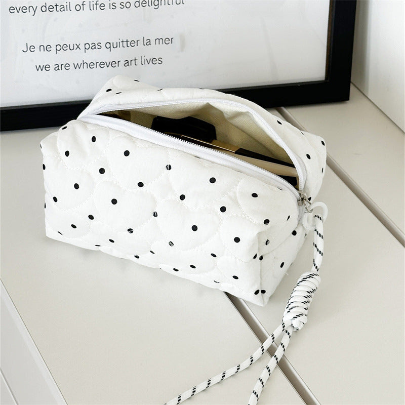 Polka Dot Foldable Handbag
