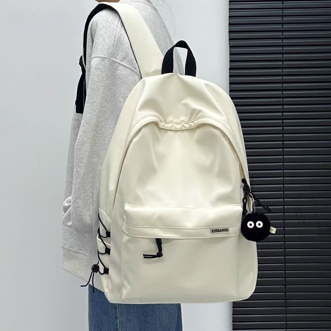 Simple Casual Nylon Backpack