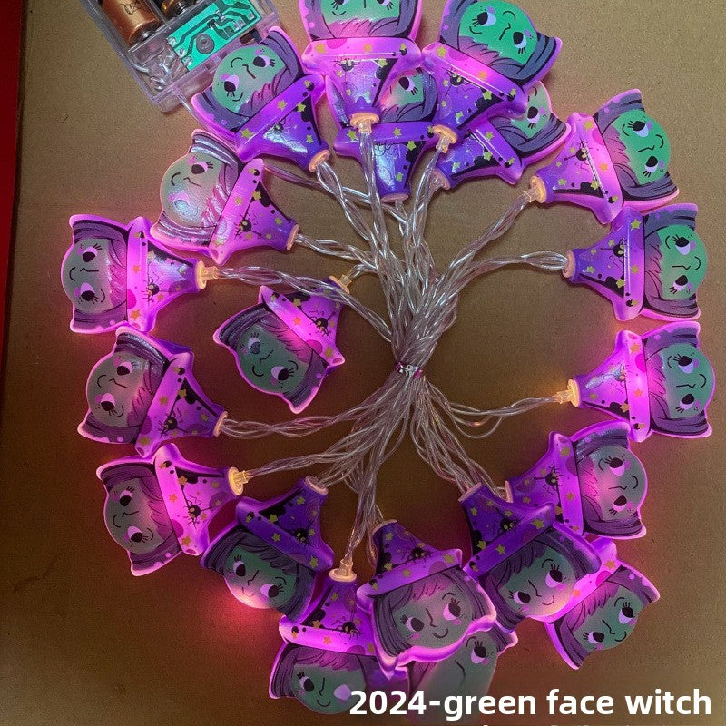Halloween Light String Scene Decoration