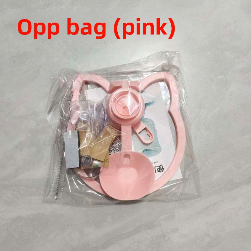 Non-Electric Portable Pet Water Fountain Dispenser