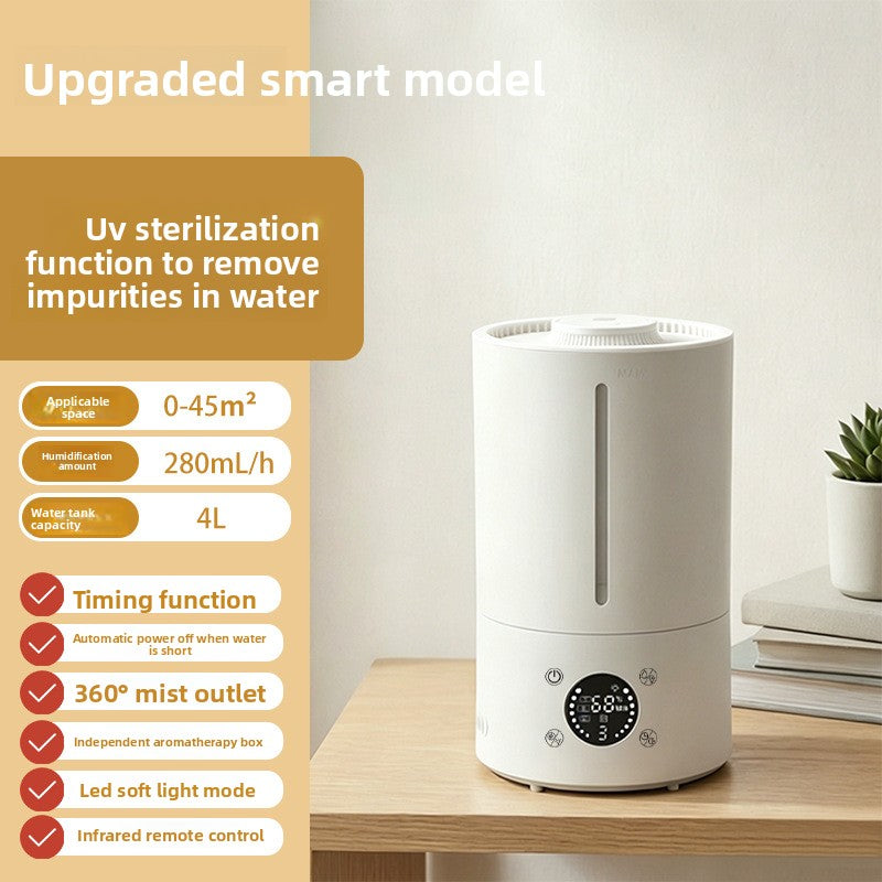 Desktop Air Humidifier with Large Water Tank
