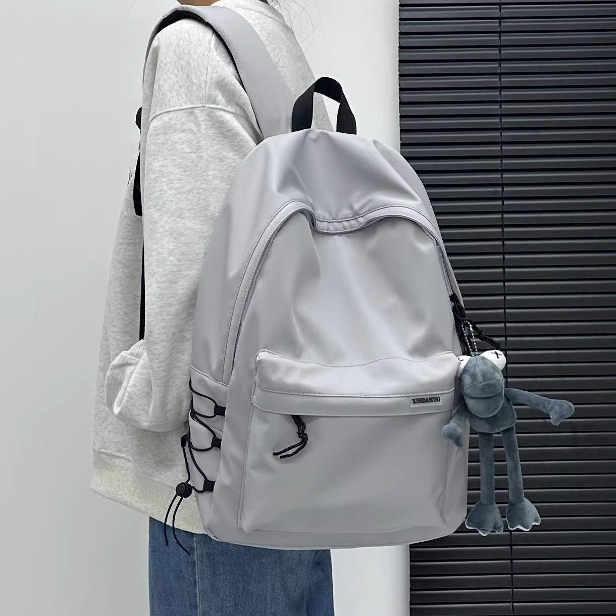 Simple Casual Nylon Backpack