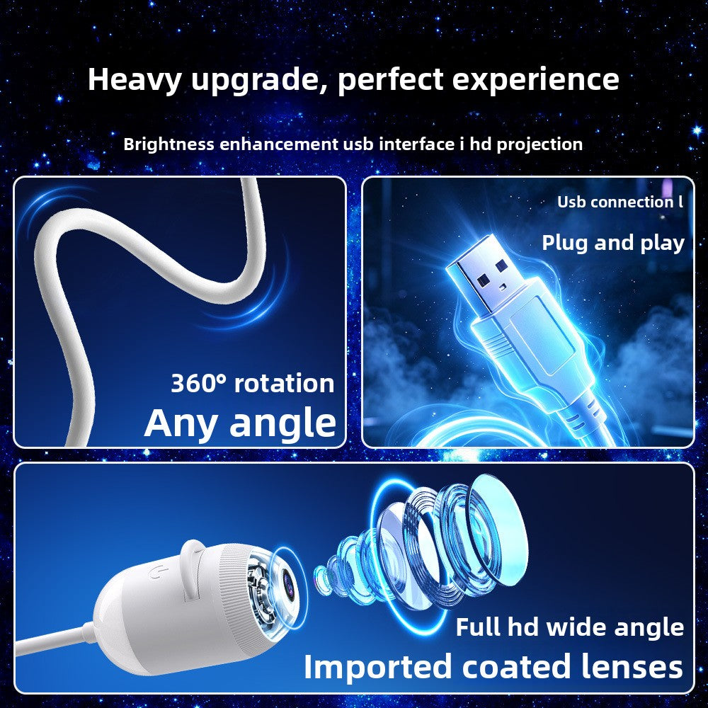 Creative Starry Sky LED Projection Night Light