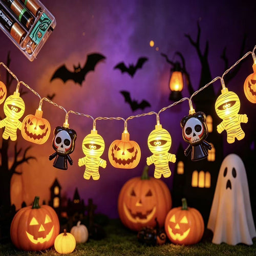 Halloween Light String Scene Decoration