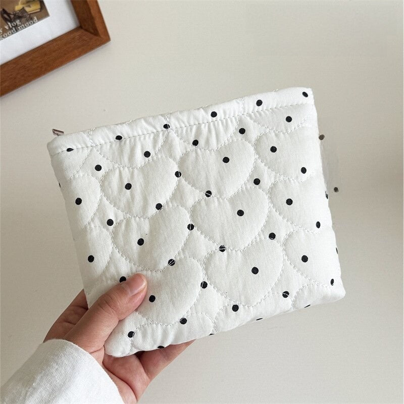 Polka Dot Foldable Handbag